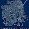San Francisco Blueprint City Map